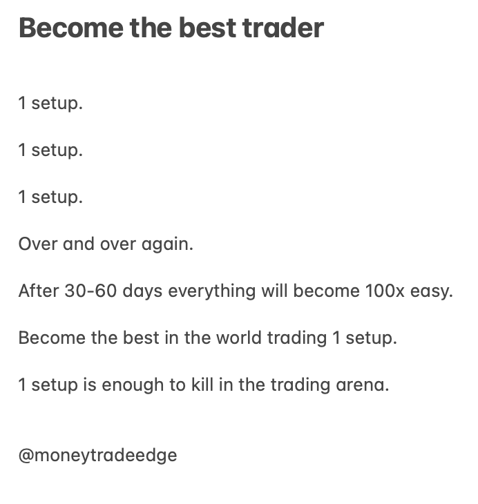 MoneyTradeEdge's tweet photo. Don't stop improving. https://t.co/bOmBabM92P