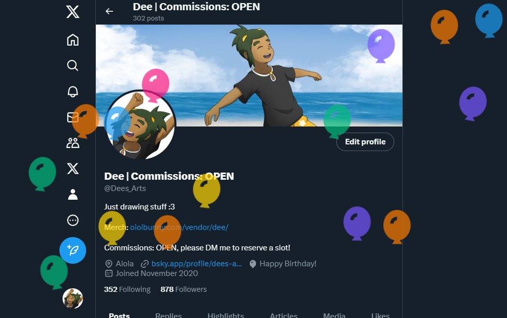 Dees_Arts's tweet photo. Who let the balloons out https://t.co/8a6Gr3OCPO