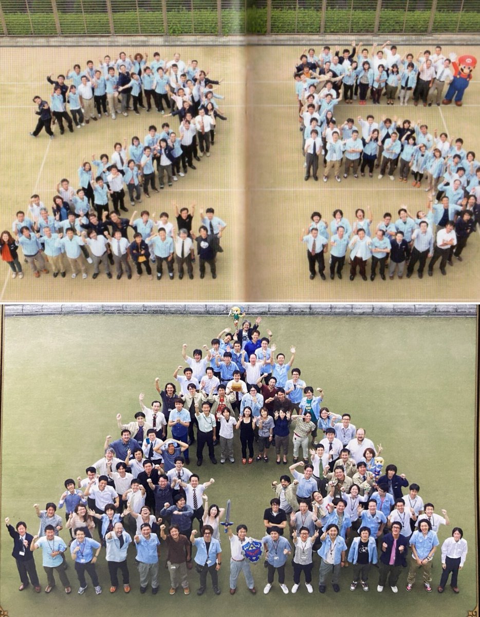 🖼️ Les développeurs de Nintendo en charge de Super Mario Bros et de Zelda lors des 25 ans respectifs de ces deux séries (2010 &amp; 2011)

Merci ❤️