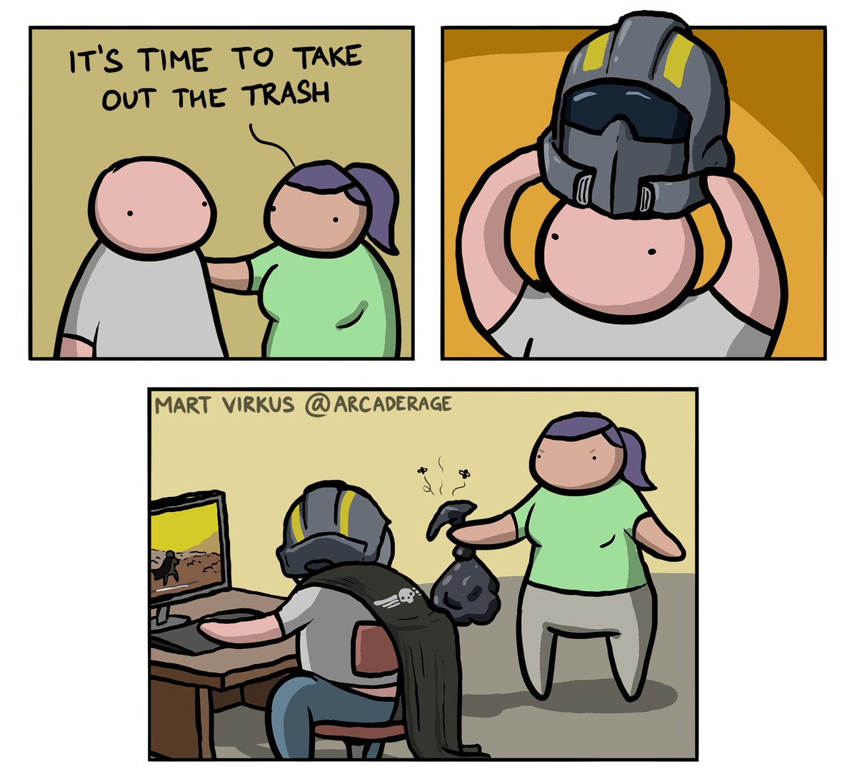 Arcade Rage Comics tweet media