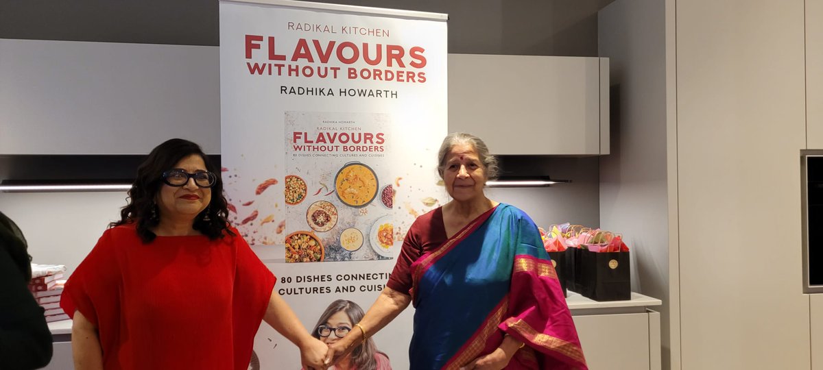 Shrabani Basu (@shrabanibasu_) on Twitter photo Was wonderful to be at the launch of my friend <a href="/RadikalKitchen/">Radhika Howarth</a>'s cookbook this week. There was so much joy in the room as her aunt Lalita Ahmad, the vetern actress and broadcaster, launched the book. Shall be trying some of the recipes this weekend. #FlavoursWithoutBorders Was wonderful to be at the launch of my friend <a href="/RadikalKitchen/">Radhika Howarth</a>'s cookbook this week. There was so much joy in the room as her aunt Lalita Ahmad, the vetern actress and broadcaster, launched the book. Shall be trying some of the recipes this weekend. #FlavoursWithoutBorders