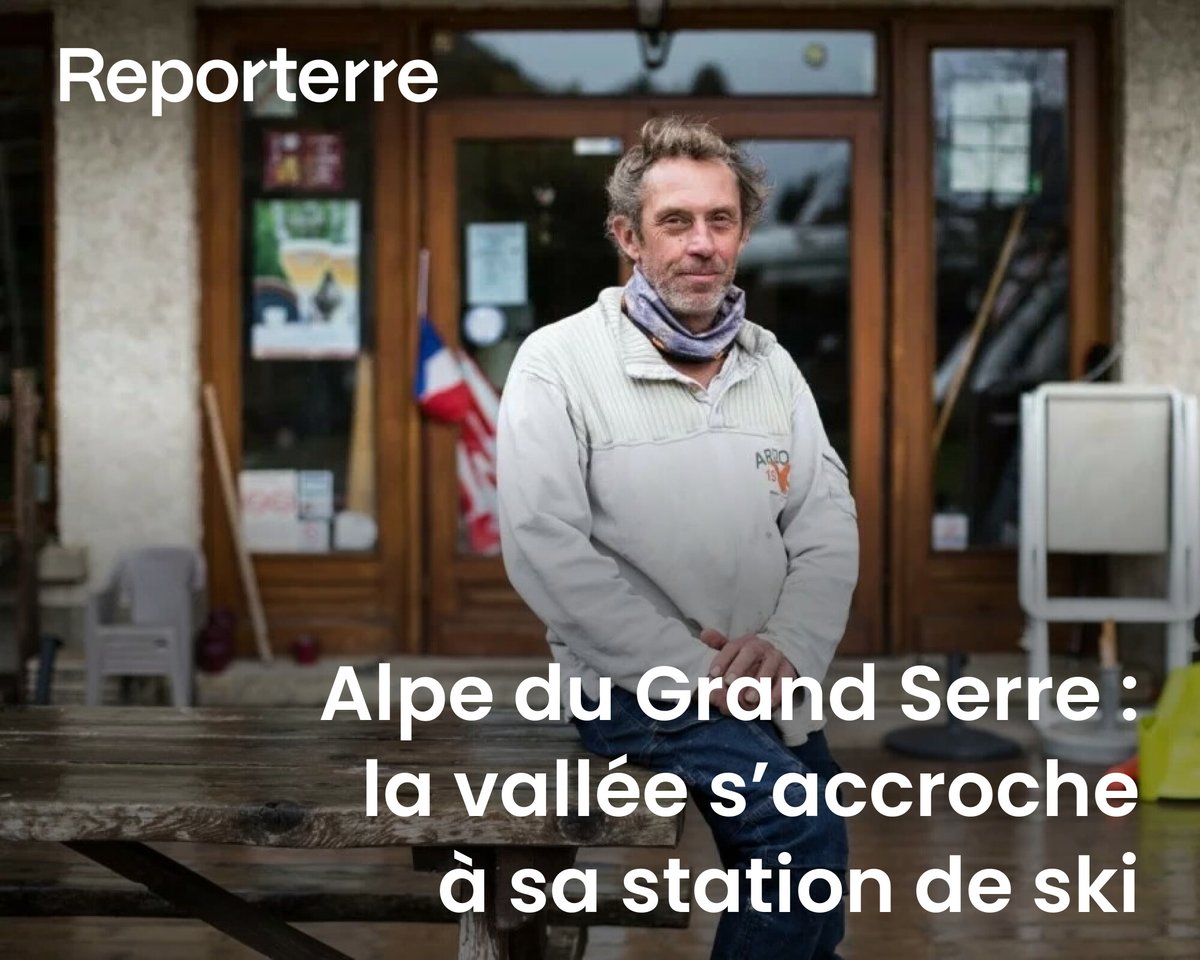 Bien que la fermeture de la station de ski avait été actée début octobre, les élus vont se réunir à nouveau pour décider du sort de l’Alpe du Grand Serre.

Dans la vallée, moniteurs, éleveurs, commerçants... croisent les doigts.

l.reporterre.net/EJR