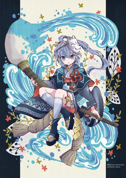 Huion×鹿野ケル企画Huion様との合同企画でイラストコンテストを開催します!イラストテーマはメイン画像のキャラクターです!ポニテに大きな筆が特徴!【ルール】は画像をご確認下さい·鹿野ケルとHuion様の日本公式アカウントを同時にフォロー·投稿時にハッシュタグ #鹿野ケルdtiys を使用し 
