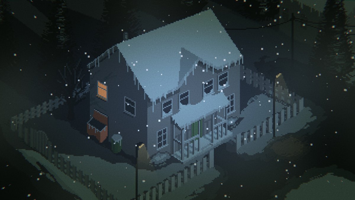 OctaviNavarro's tweet photo. A dark tale in a peaceful place...💀❄️

▶️Steam: https://t.co/xYDfckSIl1
▶️GOG: https://t.co/Fsmqk5PQTH
▶️itchio: https://t.co/HiQGMAtZCO

#ASafePlace #MidnightScenes #horror #pixelart #Spooktober https://t.co/KTJLVhtcpG