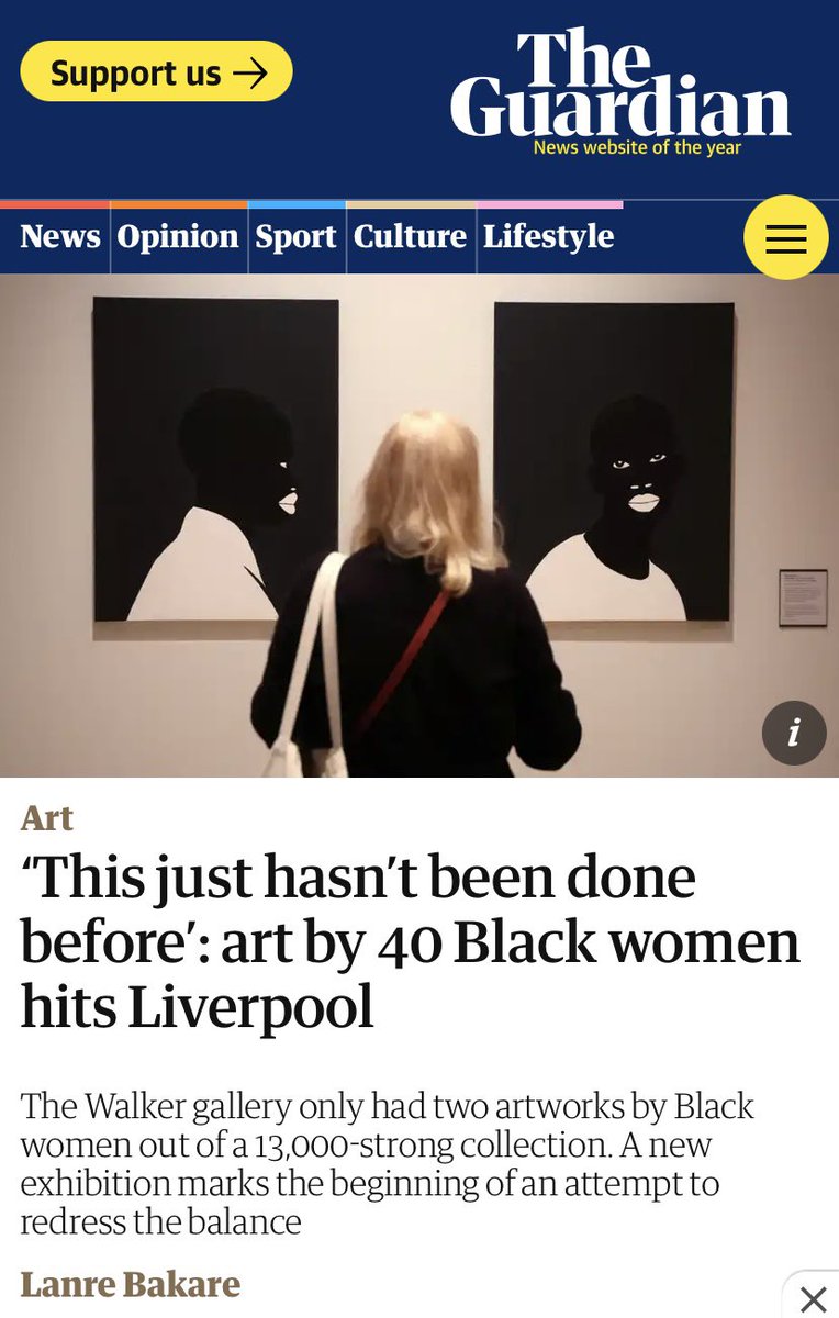 Walker Art Gallery (@walkergallery) on Twitter photo Aaaand we’re open! Read all about our new exhibition, Conversations, here: amp.theguardian.com/artanddesign/2… Aaaand we’re open! Read all about our new exhibition, Conversations, here: amp.theguardian.com/artanddesign/2…
