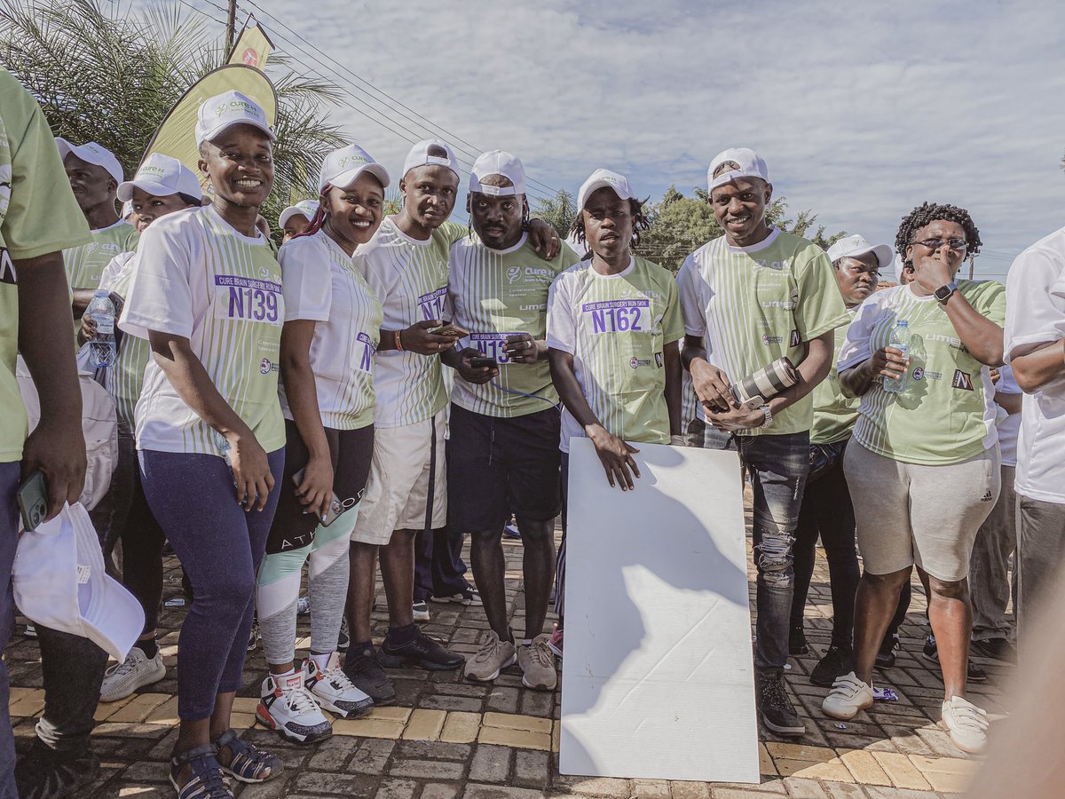 ShendiFound1's tweet photo. Our team showed up strong for the Cure Brain Surgery Run! Proud to support this incredible cause and run for saving a life. πββοΈπββοΈ #CureRun24 #RunToSaveALife #ShendiFoundation https://t.co/u76ZRCvE4S