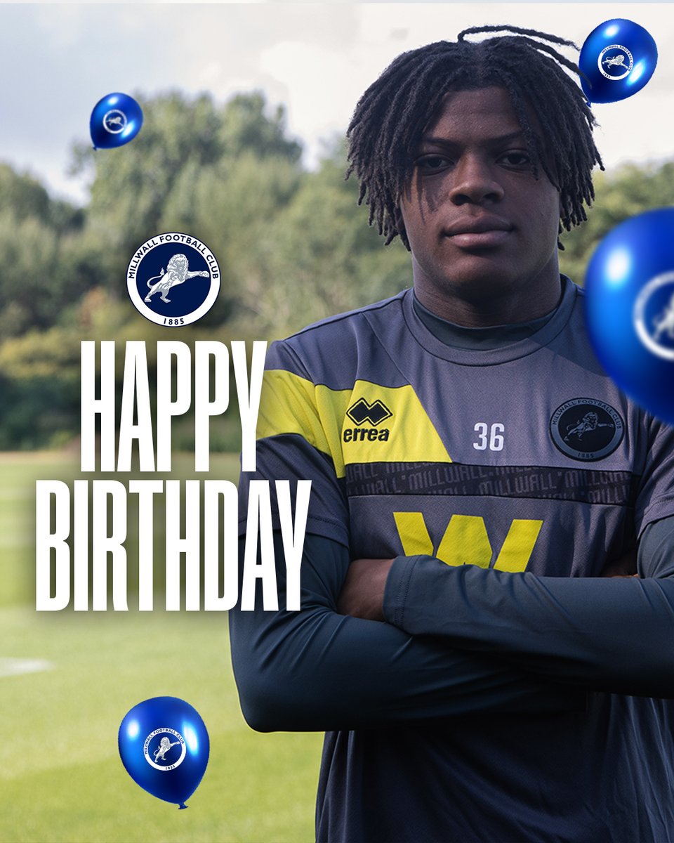 🥳 Have a good day, Jaiden!

#Millwall