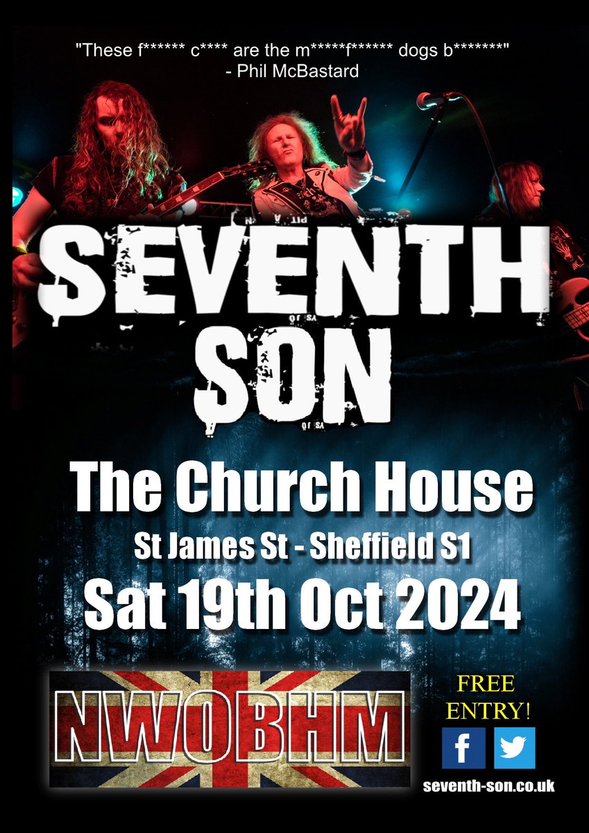 Tonight folks. We’d love to pack the place out again like last time!!  See you there!! 🤘🤘