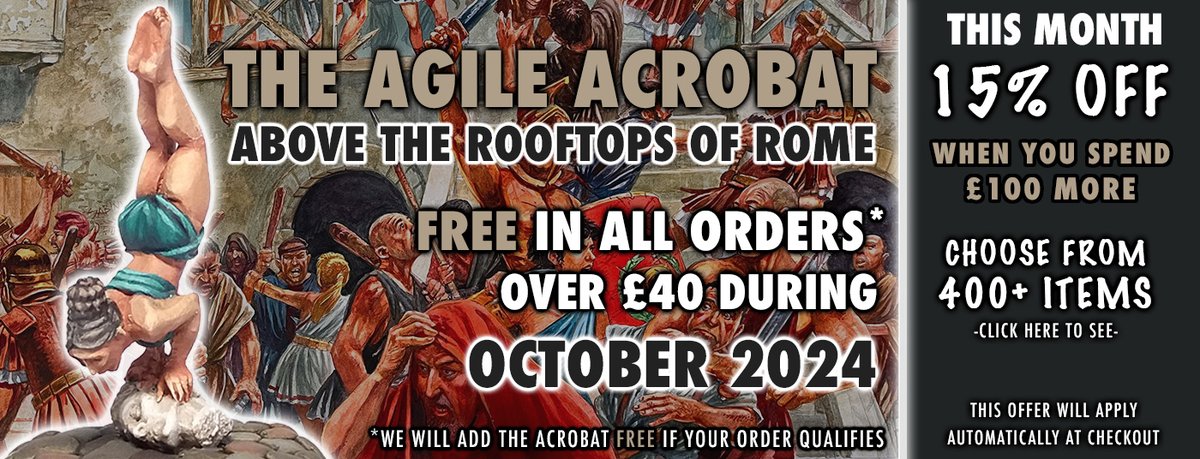 FootsoreUK's tweet photo. •Footsore Friday•
Last chance for the Free acrobat, don’t miss out
https://t.co/QCcCkXz05G
#fsinspired #fsfriday #footsore #footsoreminiatures #SPG #wargaming #warmongers #gaming #minwargaming #tabletopgames #miniatures #figures https://t.co/ysweg3d0wI