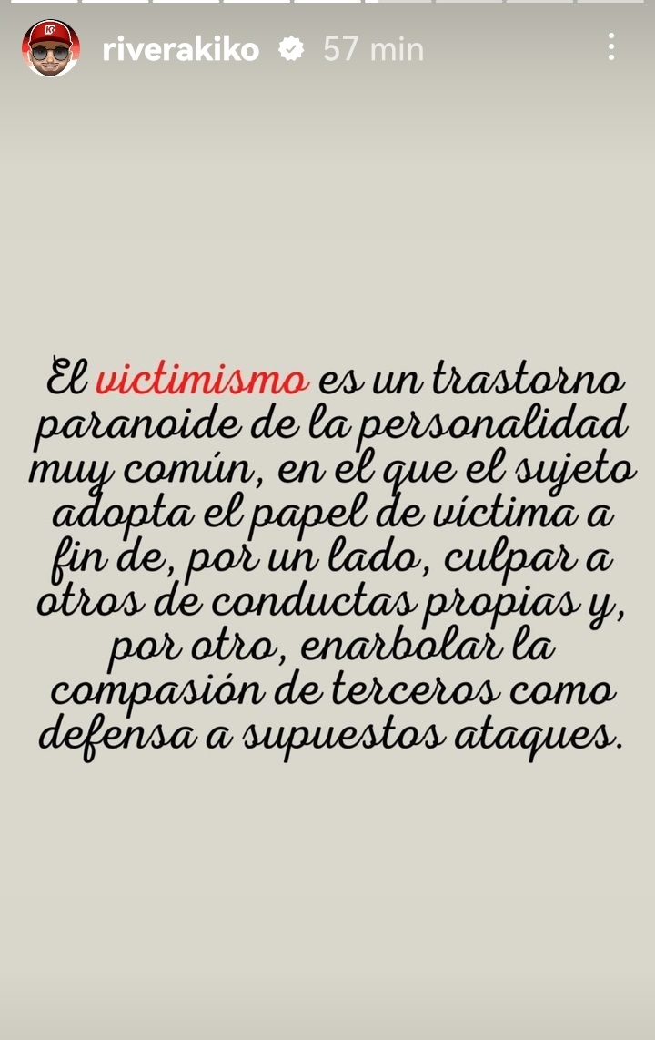 Seram110's tweet photo. 💥Kiko Rivera sube a su Instagram estas definiciones del víctimismo.. ¿Una indirecta a su hermana, Isa, tras sentarse anoche en @deviernestv? https://t.co/trZCtGeojT