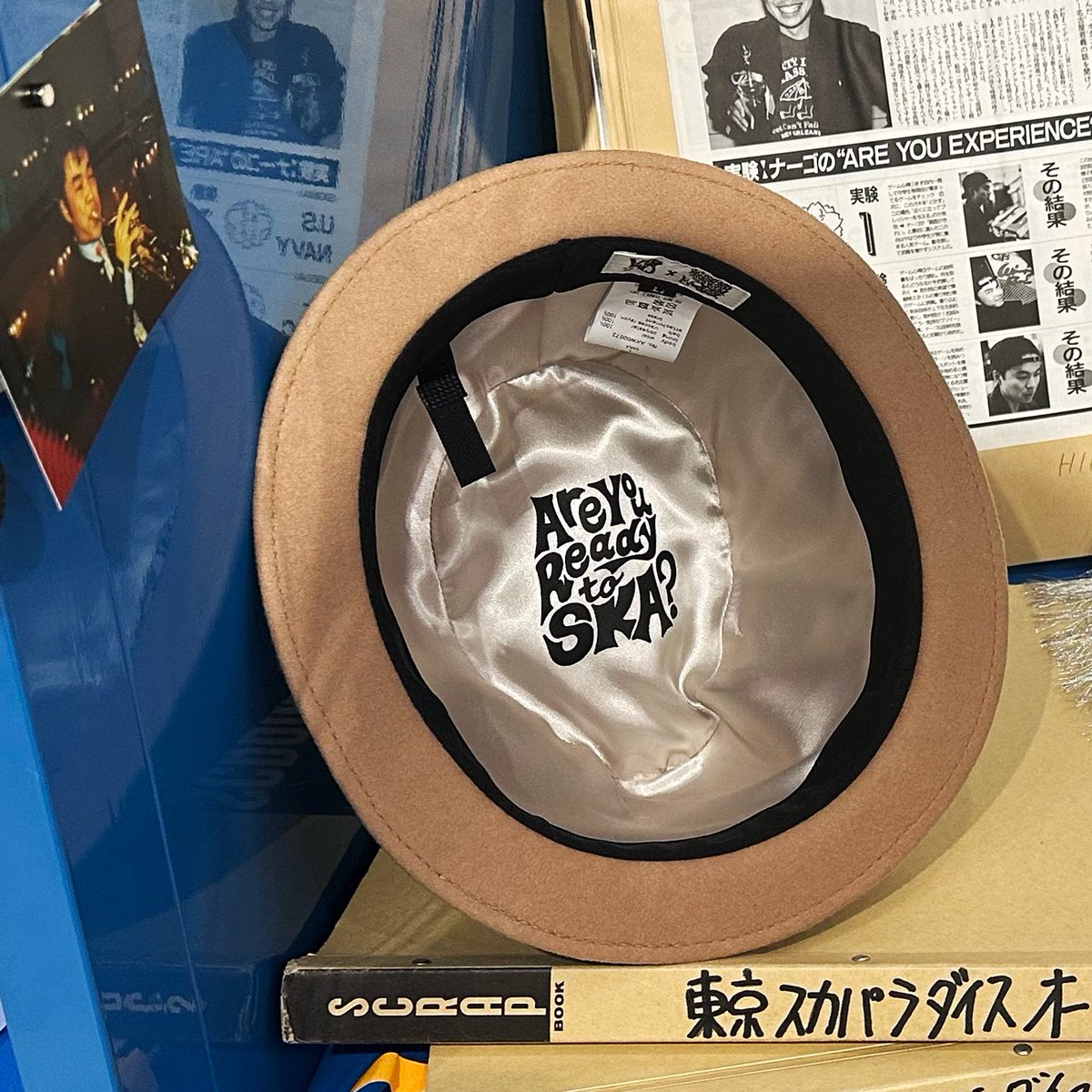 ginzasonypark's tweet photo. NARGOさんのロッカー！⚾️

Introducing NARGO's locker! 

@tokyoskaj
#スカパラ35 
#東京スカパラダイスオーケストラ
#SonyParkMini https://t.co/86zbYHLR67