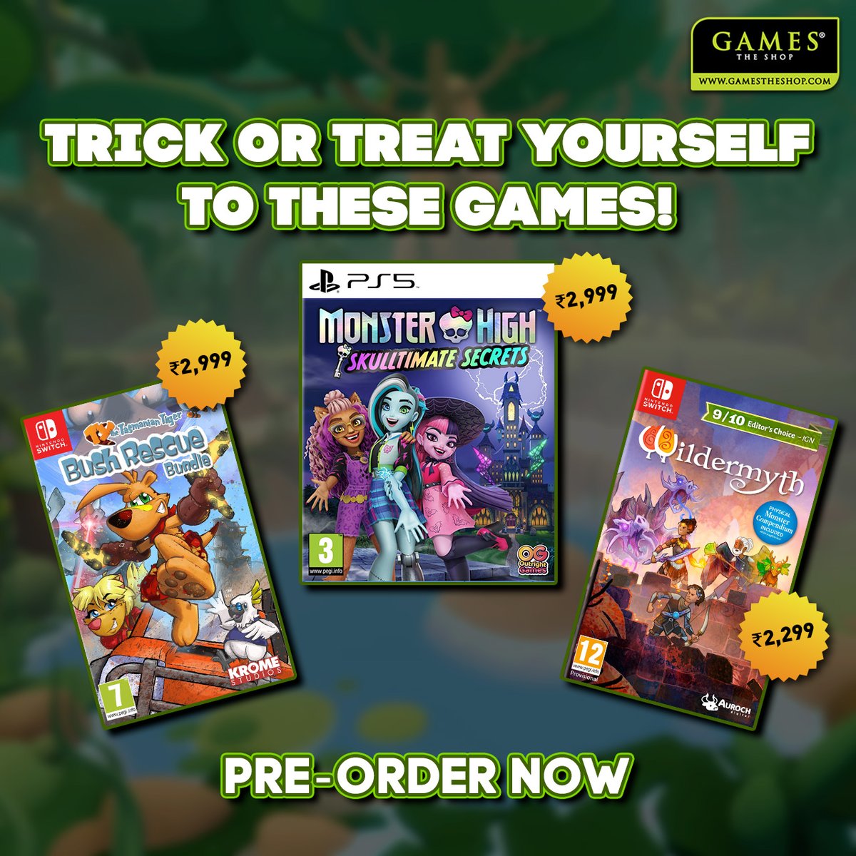 GamesTheShop's tweet photo. Gaming bliss: Affordable and awesome😍🥰
Level up your gaming library with this unbeatable deal🎮
Pre-order now https://t.co/6i1KvSyNSk
#gameoffer #gaming #gamingcommunity #GamesTheShop https://t.co/8IjVJceb19