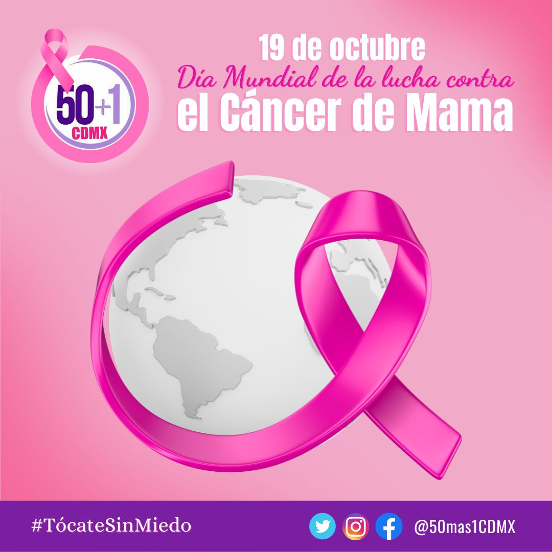 🎀 Recordamos la importancia de la detección temprana y el apoyo a quienes enfrentan el #CáncerDeMama. 

¡Es necesario generar conciencia y salvar vidas! 

Hazte el autoexamen, infórmate y acude periódicamente a la revisión médica. 💕

#Somos50Más1
#TócateSinMiedo