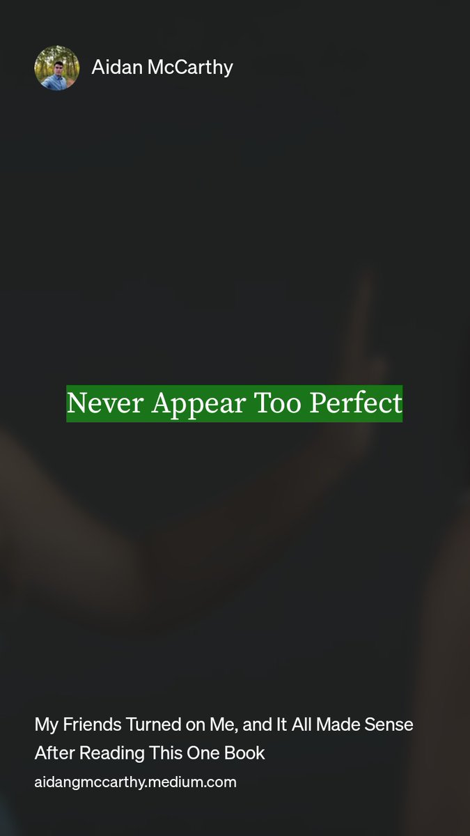 aidangmccarthy's tweet image. “Never Appear Too Perfect“
 psychtimespublication.com/my-friends-tur…
