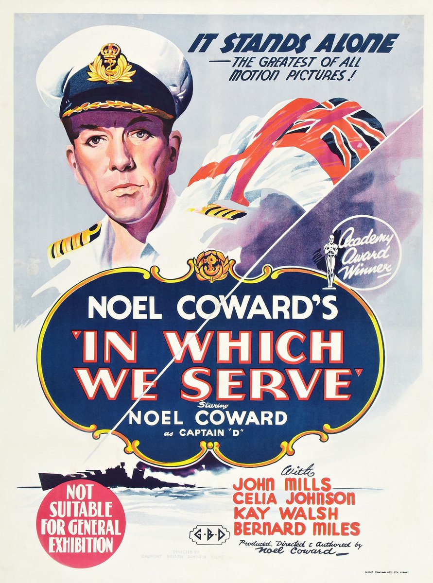 Dr André Keil (@drandrekeil) on Twitter photo Accidentally zapped to the 1942 film 'In Which We Serve' on BBC2 just now. It reminded me straightaway of @WWIIadvertising's legendary 'WW2 in British Films' module at <a href="/LJMUhistory/">LJMU History</a>. I actually wonder whether it featured in the module? Accidentally zapped to the 1942 film 'In Which We Serve' on BBC2 just now. It reminded me straightaway of @WWIIadvertising's legendary 'WW2 in British Films' module at <a href="/LJMUhistory/">LJMU History</a>. I actually wonder whether it featured in the module?