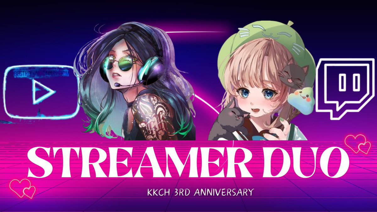 KKch24004877's tweet photo. 拡��希望🙇
11月16日(土)19時
3周年記念🎉
Streamer Duo参加者募集!
YouTube配信者VS Twitch配信者による
特殊得点方式を設けたトーナメント企画🏆
参加基準は今回ch登録数100名以上✨
エントリー期間📝
10月27日23時まで!
youtube組はKKへ
Twitch組は@sukesuke_0421 にDMへ✨
#DBD https://t.co/Ko99FJy3Pc