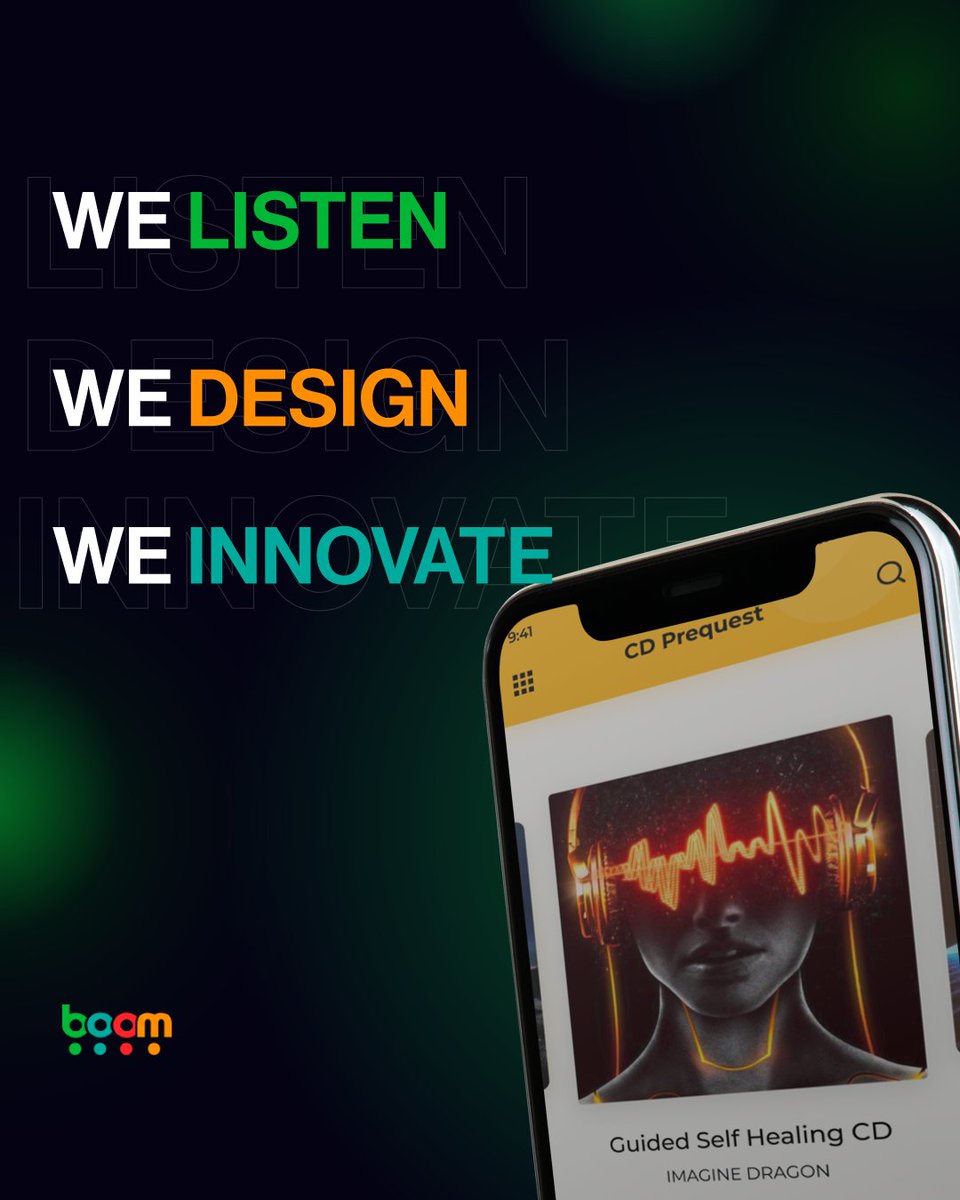 boomCVsoftware's tweet image. At Boom Software, our process is simple but powerful:

We Listen to your ideas and needs.
We Design custom solutions that fit your vision.
 We Innovate to bring your app to life with cutting-edge technology. 

🌐 boomsoftware.co.uk

#welistenwedesignweinnovate #boomsoftware