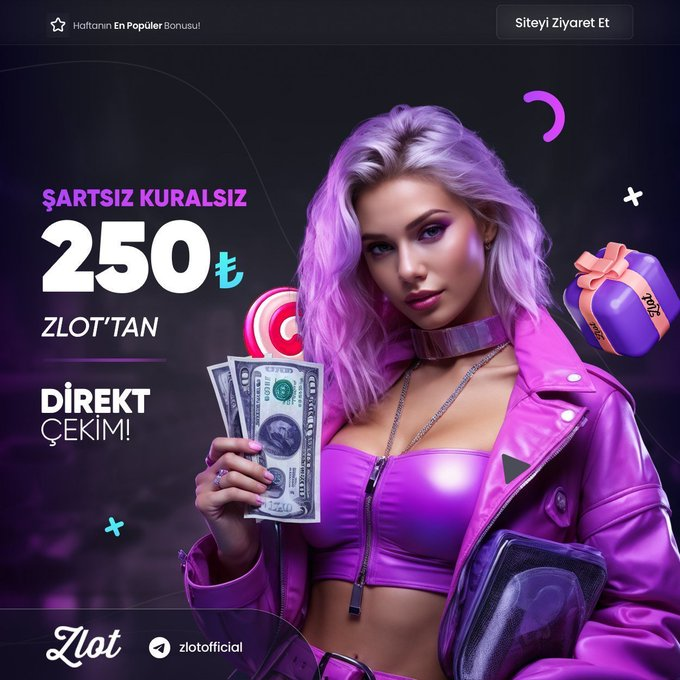 #Zlot 🎁777₺ Deneme Bonusu

💸 Kod : DirektÇekim

🏦%100 Çevrimsiz İlk Yatırım Bonusu

✅Üyelik için:cutt.ly/xeaoqakt

#borsa #bist100 Fenerbahçe #sasa Victor Osimhen #ANTvGS #tuprs Kerem Aktürkoğlu #halkaarz