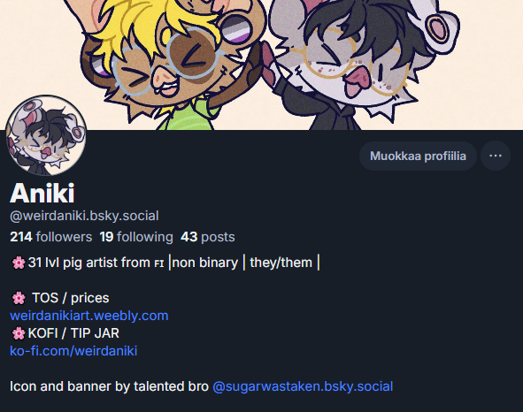 Aniki / NO LONGER POSTING ART HERE, ONLY BLUESKY tweet media