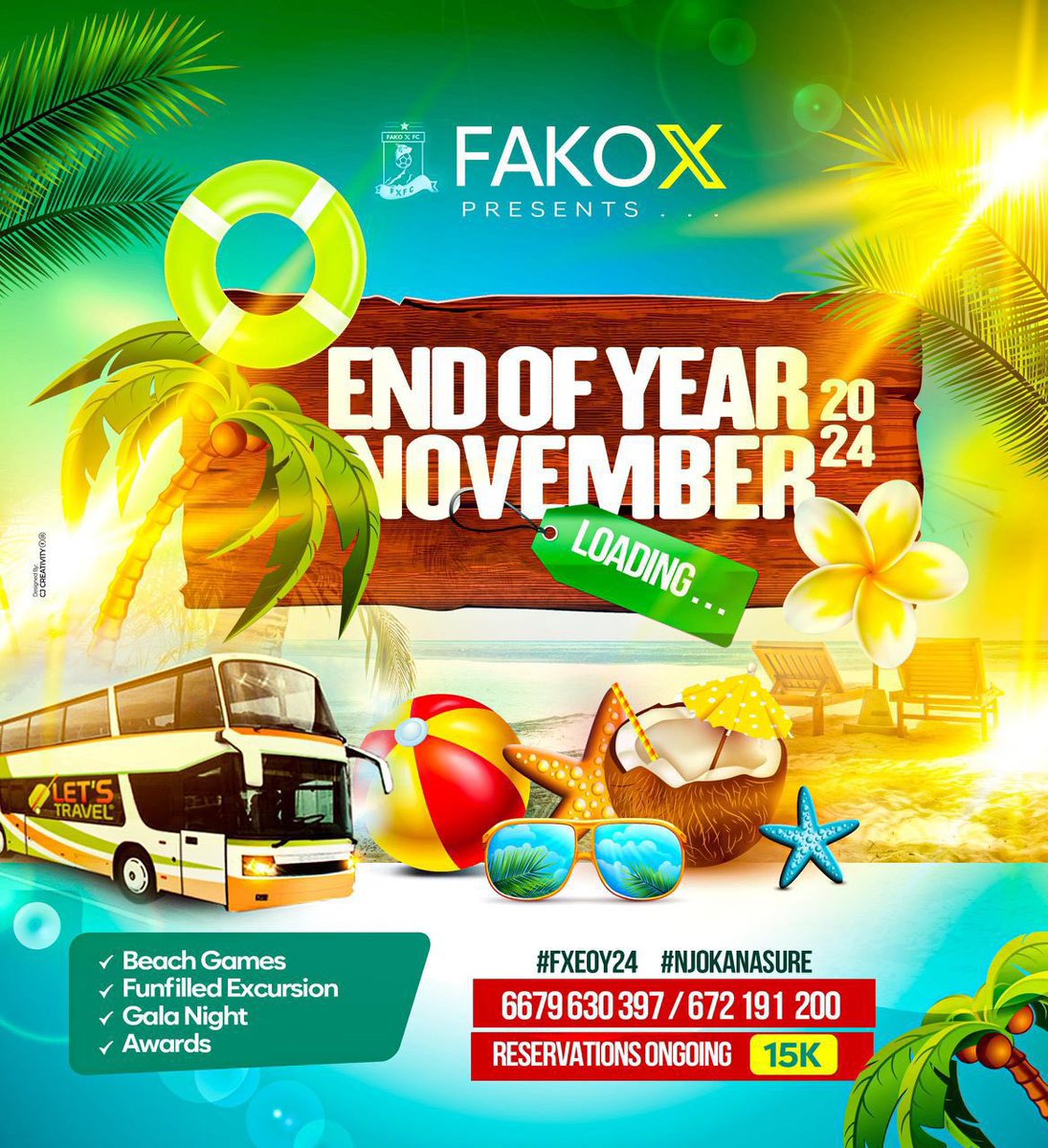 MbikangR's tweet photo. Welcome to Fako X End of Year!!!
Be ready for a moment of peace, fun, entertainment, and love.❤️ 
It will be a moment to remember 🚀🚀
Contact the contacts for reservation!!!
#FXEOY24
#NJOKANASURE https://t.co/XcrcFHK1b2