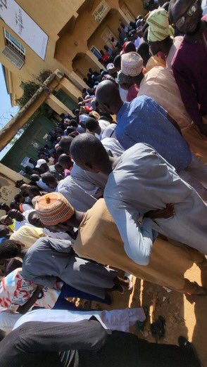jrnaib2's tweet photo. SHAME ON YOU GOV. UBA SANI!

The good people of Zaria LG and Sabon Gari LG have stormed the SIECOM office in both LGs demanding for result sheet.

NO result sheet means NO movement of election materials to polling unit. As at 10am today. There's no voting taking place anywhere in Zaria or Sabon Gari LG's. 

Credit: @AliyuKwarbai