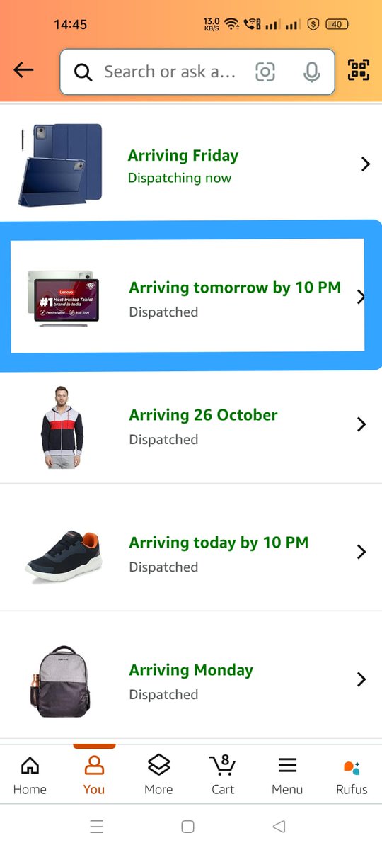 Trafun9's tweet photo. Dear @amazonIN @amazon @jagograhakjago, I need your attention towards Malpractices . I had order the product recently before order the product there was showing guaranteed delivery date 19 October but after confirm the payment now there is showing 20 October.
#AmazonMalpractices https://t.co/cogDwT2ajM