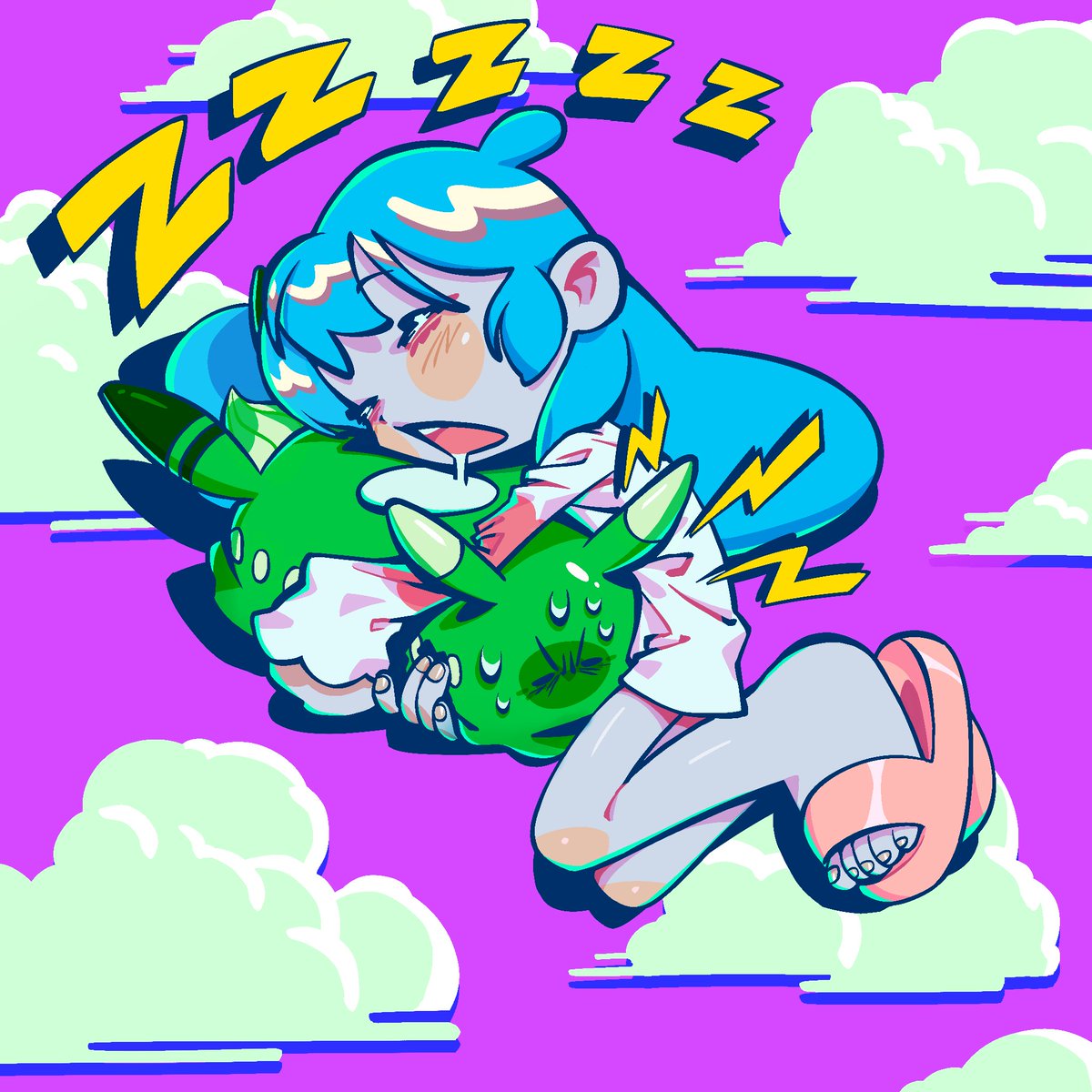 #絵柄好みっていう人にフォローされたい

アイスパニック、過去絵を振り返る展！。

No5
【アイスパニックな
   日常】