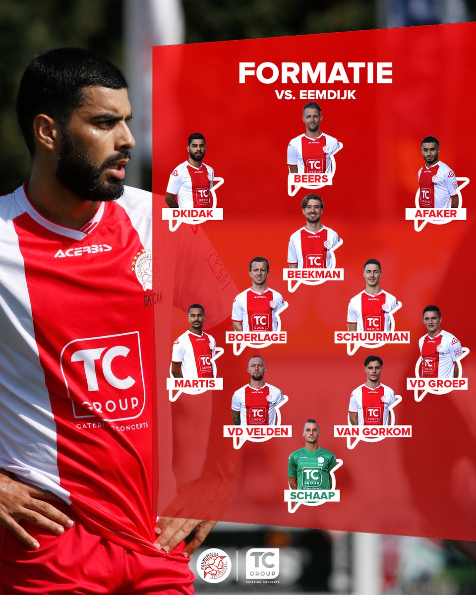 VVIJV's tweet photo. #IJSEEM | Over een half uur start de Derde Divisie Derby. IJsselmeervogels start het duel met de volgende elf https://t.co/x1KiMghBUF