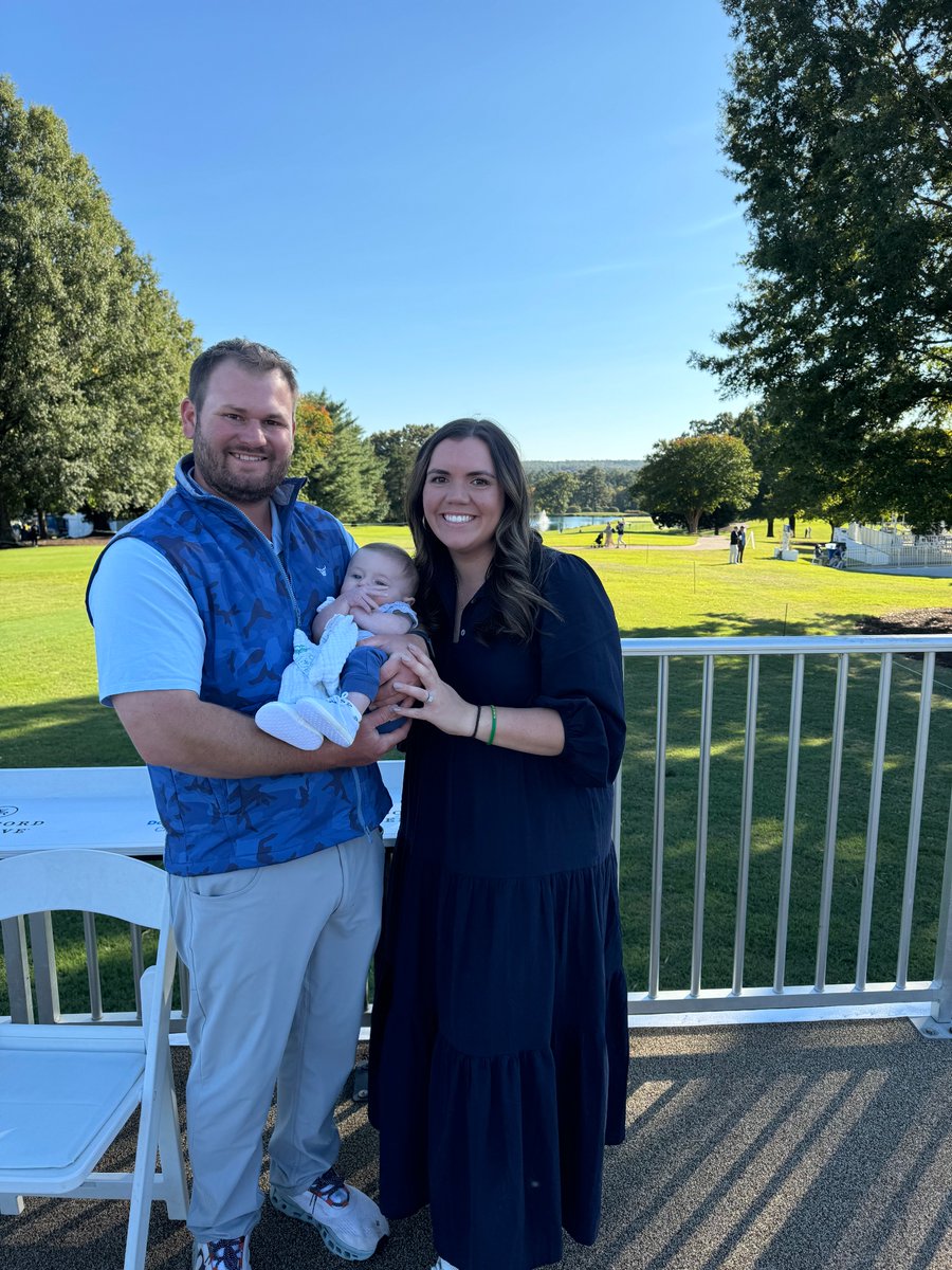 Beautiful  fall day <a href="/DECCGolf/">Dominion Energy CC</a> with the fam!