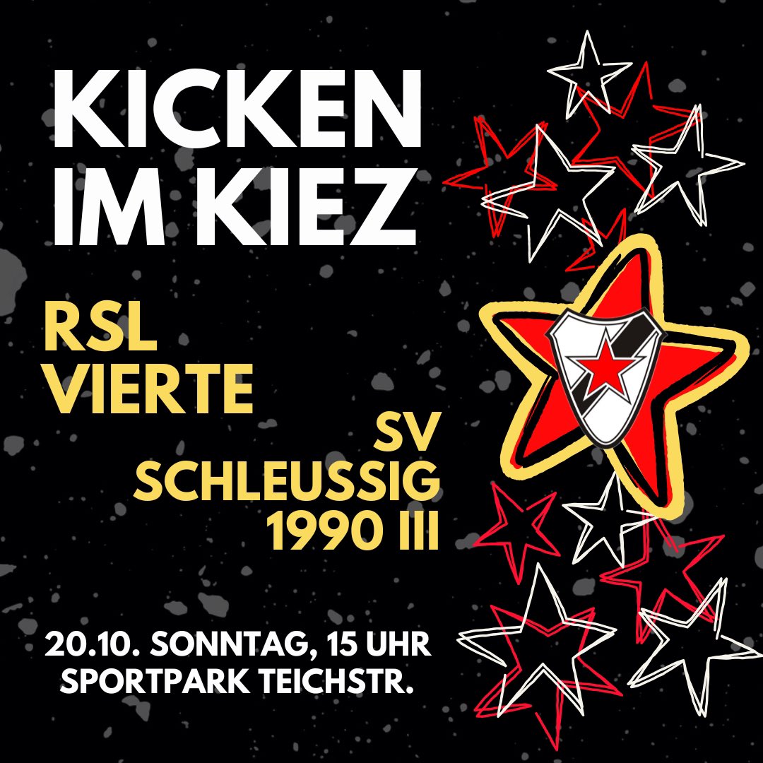 Drei Spiele, drei Siege!
Die Vorbildliche Vierte ist in Topform! Unsere Serie soll nicht enden - und gegen SV Schleußig III geben wir wieder alles. Komm vorbei und erlebe packenden Fußball, Kampfgeist und den nächsten Sieg hautnah!