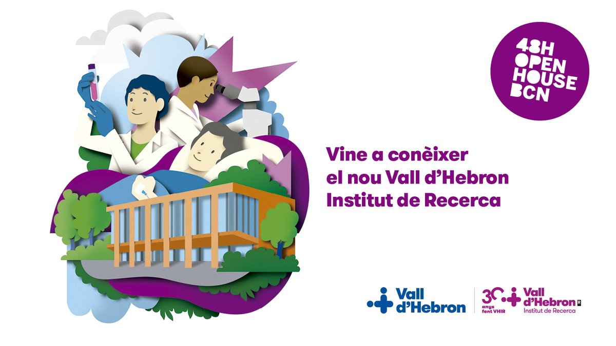 VHIR_'s tweet photo. Vols descobrir els nous espais del #NouEdificiVHIR? Vine al @48hOpenHouseBcn i t'ensenyarem els espais que ben aviat acolliran la nostra recerca!
T'esperem els dies 26 i 27 d'octubre!
#OHB24 #openhousebcn #48hopenhousebcn #FEDER
Més info: https://t.co/mQspwvqo7Z https://t.co/nyvxdaV1na