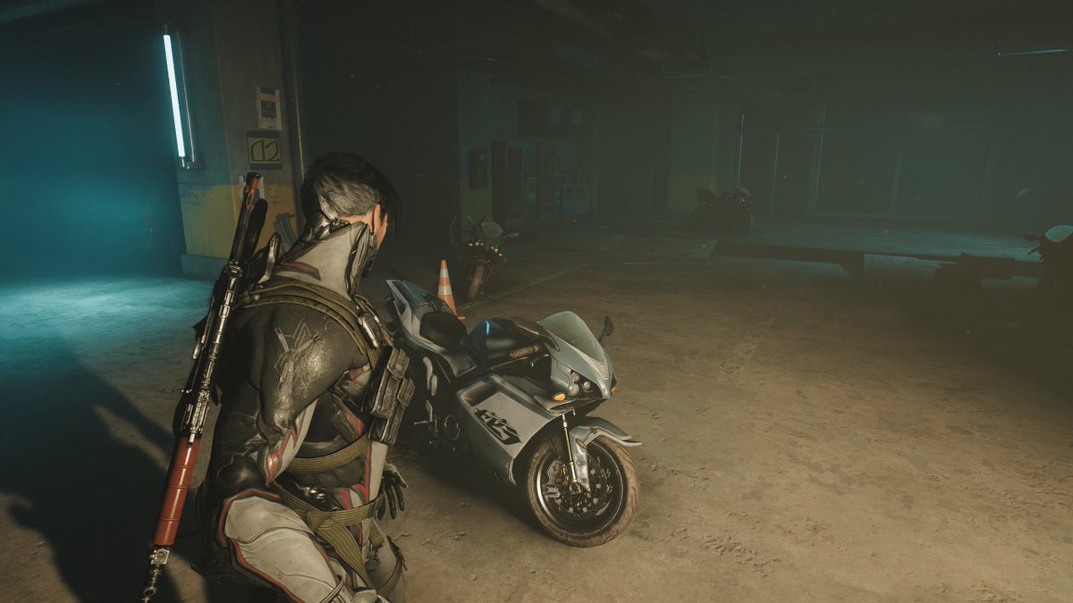 severancegamer's tweet photo. Just amazed with the Warframe 1999 demo. Fresh and brand-new approach, greatly appreciated after this years. Loved the Atomicycle, general theme, and On-lyne advertisements all around the town. I cant wait for the update! #Warframe1999 #Warframe @PlayWarframe https://t.co/EAq96giMRG