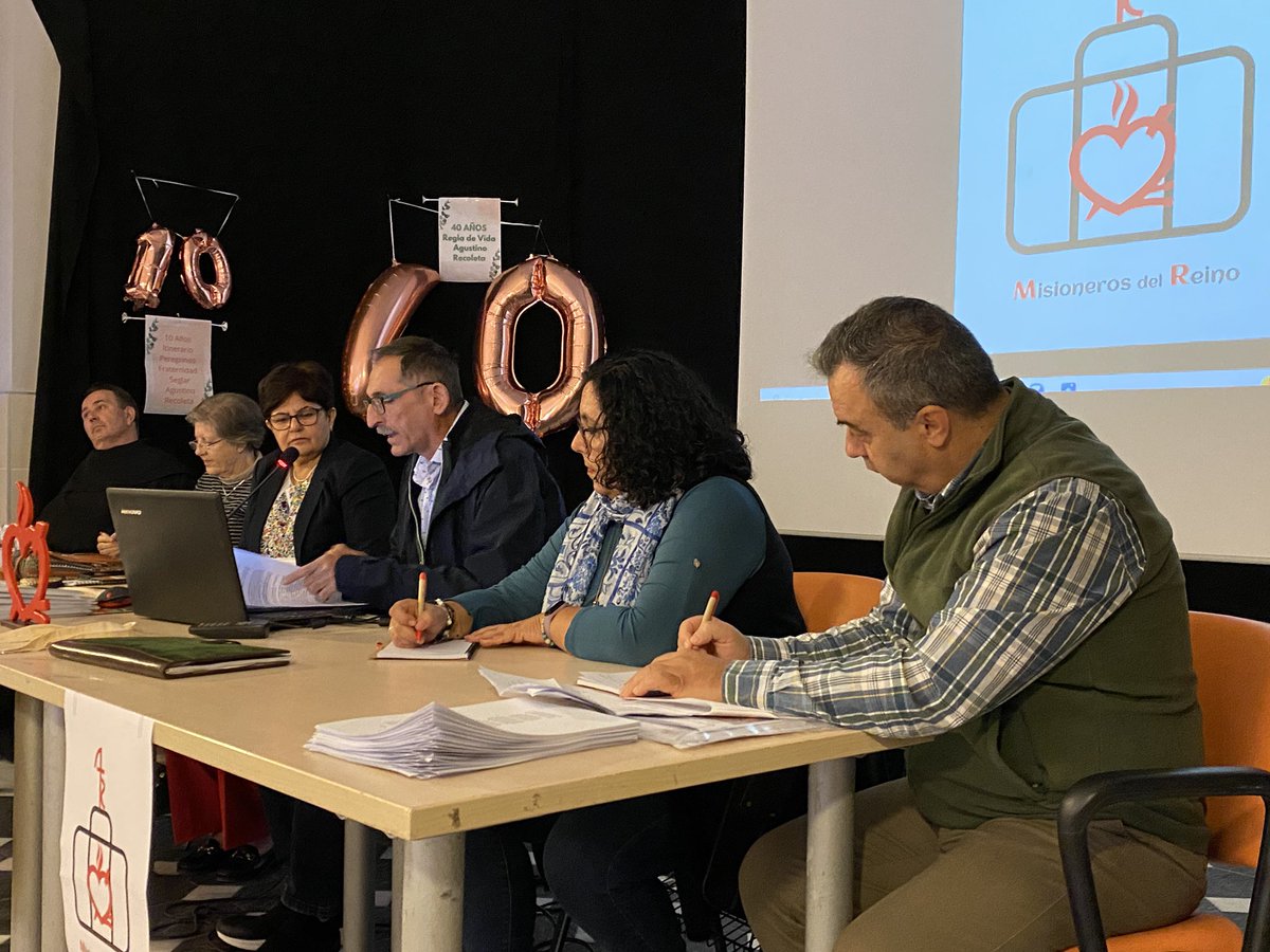 oarecoletos_pt's tweet photo. De 18 a 20 de outubro, a Fraternidade Secular Agostiniana Recoleta de España🇪🇸 se reunirá em El Pardo (Madri) para celebrar o X Encontro e Assembleia Nacional 🫂 #FSAR 🌎 #MisionerosDelReino ♥️ https://t.co/9nJuVaW8We