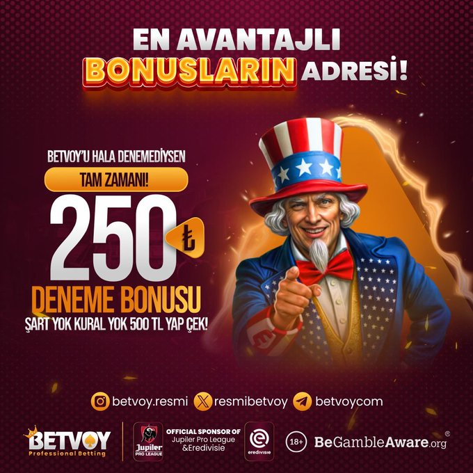#Betvoy'dan Slot'a Özel

💸 %50 Yatırım Bonusu

🎁 250 TL Deneme Bonusu

✅Üyelik için:https: t.ly/-SLnE

#borsa #bist100 Fenerbahçe #sasa Victor Osimhen #ANTvGS #tuprs Kerem Aktürkoğlu #halkaarz