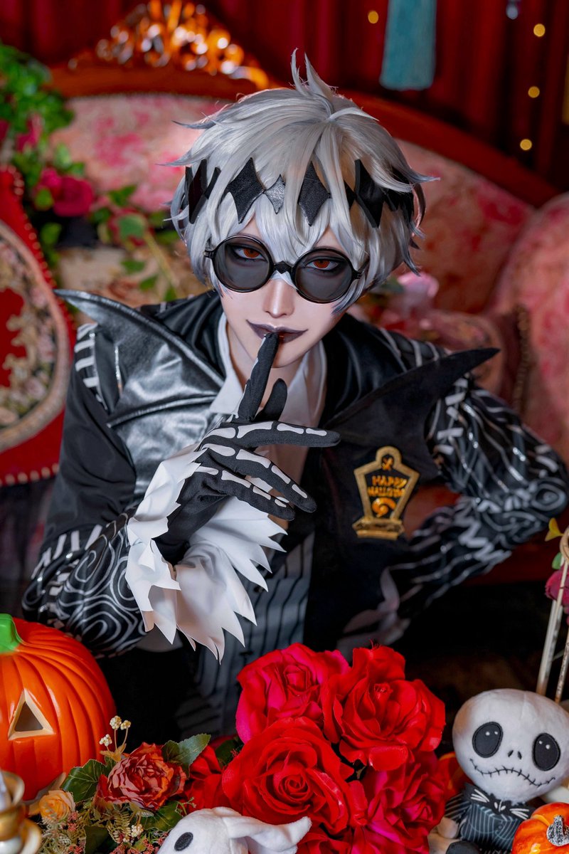 【twst 🎃ツイステ】  cosplay 🕸️スカリー👻

（Dハロ行けなかったけど衣装頑張った）