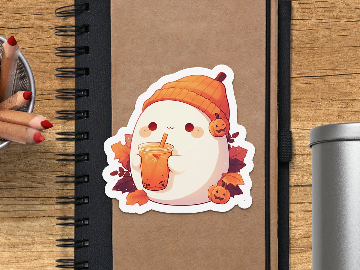 MagicalBStudios's tweet image. 🍁 Meet the adorable Autumn Ghost and join them for a boba tea adventure! 😍 Sip, smile, and shop now at wix.to/yTGwDdu 🛍️ #AutumnGhost #BobaTea #StickerFun #MHHSBD