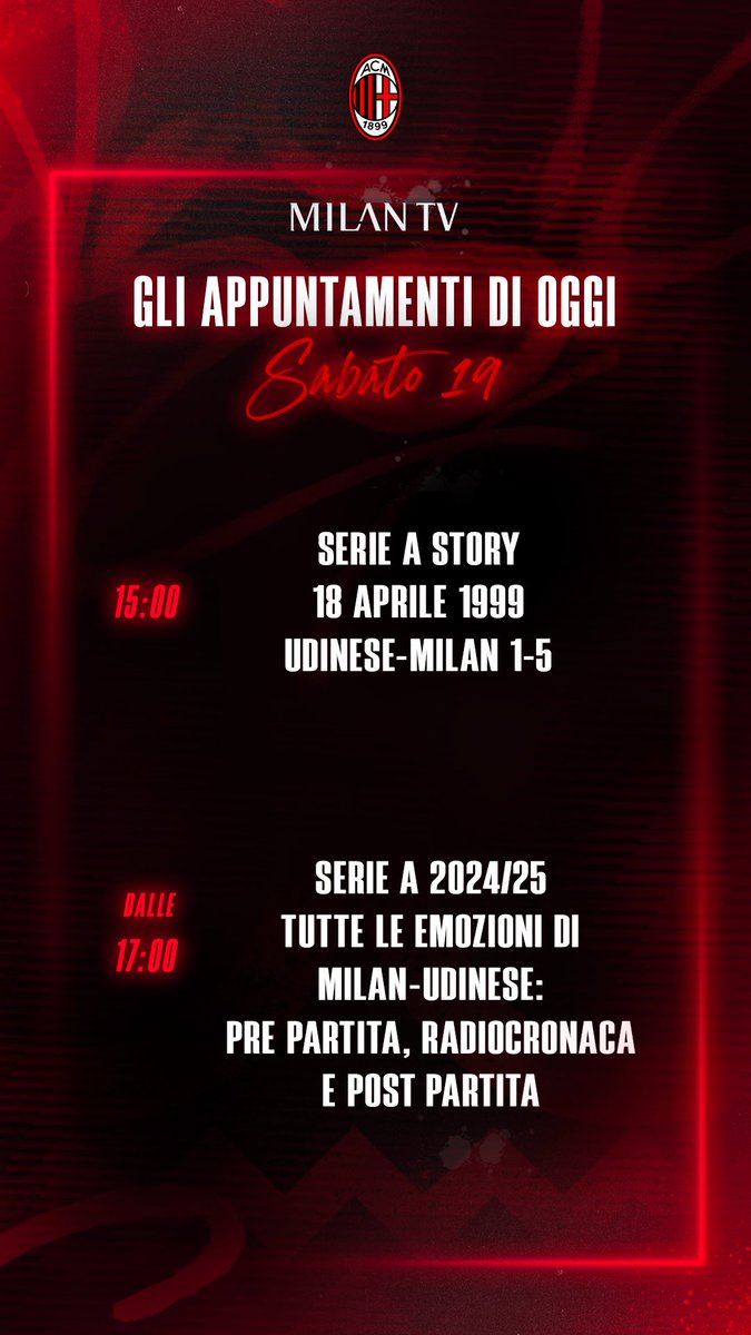 Milan TV tweet media
