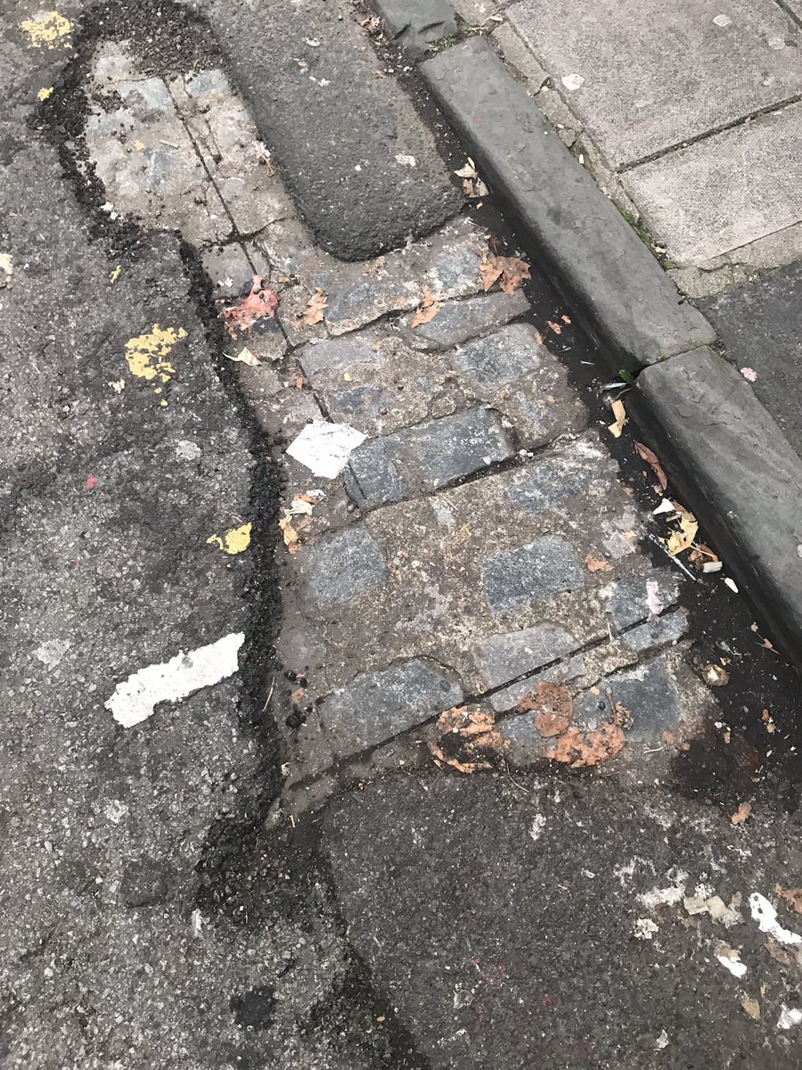 StapletonRd's tweet image. Well I have proof that @BristolCouncil didn’t steal our cobbles and give them to Clifton, they were just tarmaced over.