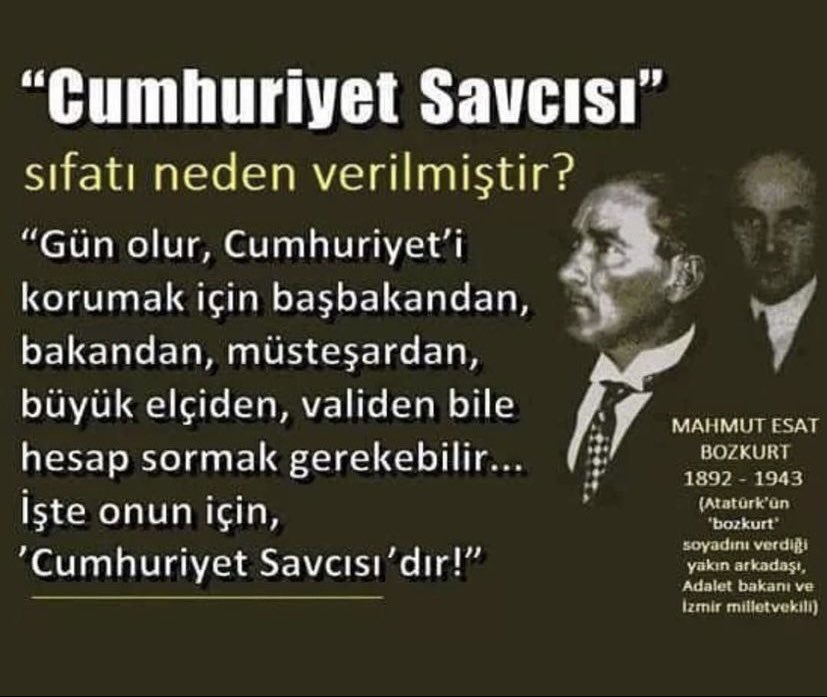 Yenidoğan Çetesi'ni çökerten Cumhuriyet Savcısı: 

"2400 yıllık Türk devlet geleneğine kafa tutanlar, pişman olacaklar ve bizimle hiç tanışmamış olmayı dileyeceklerdir. Kurt kapanına girerek kucağımıza düşen şahıslar, Türk adaletinin elindedir."

#Savcımızınyanındayız