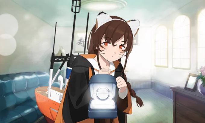 自分はどんな艦種だろうとLv99になった艦には無条件でカッコカリする主義なんだけどまさか戦闘力ほぼ0の宗谷にしかもにゃーん状態で指輪渡すことになると思わないじゃん? 