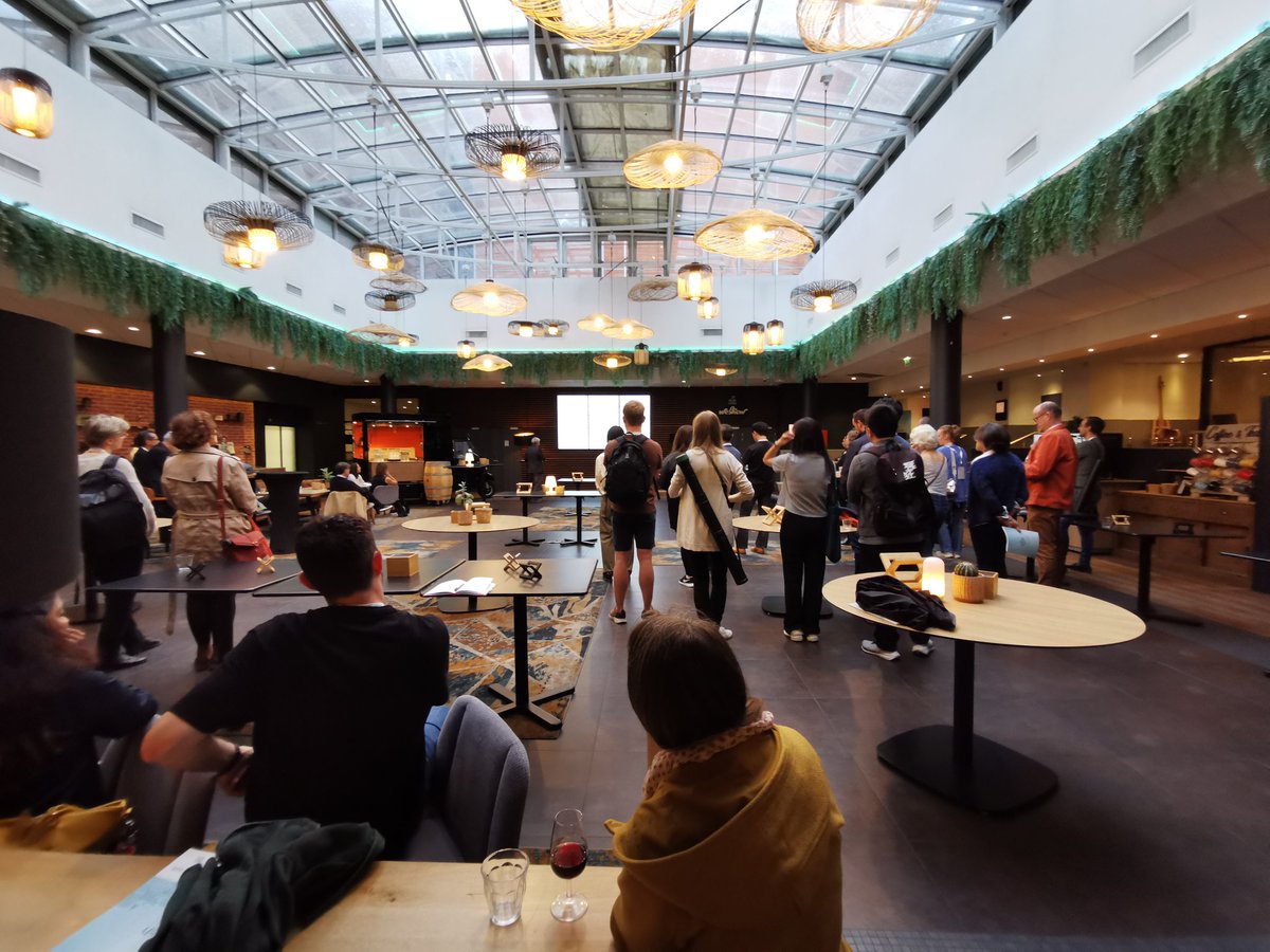 KrFrandsen's tweet photo. Nice to have participated in the #Lignobiotech 2024 meeting in #Toulouse.
Cathing up with people from @TBI_Biotech and @BBF_lab https://t.co/rcuVOWFzjh