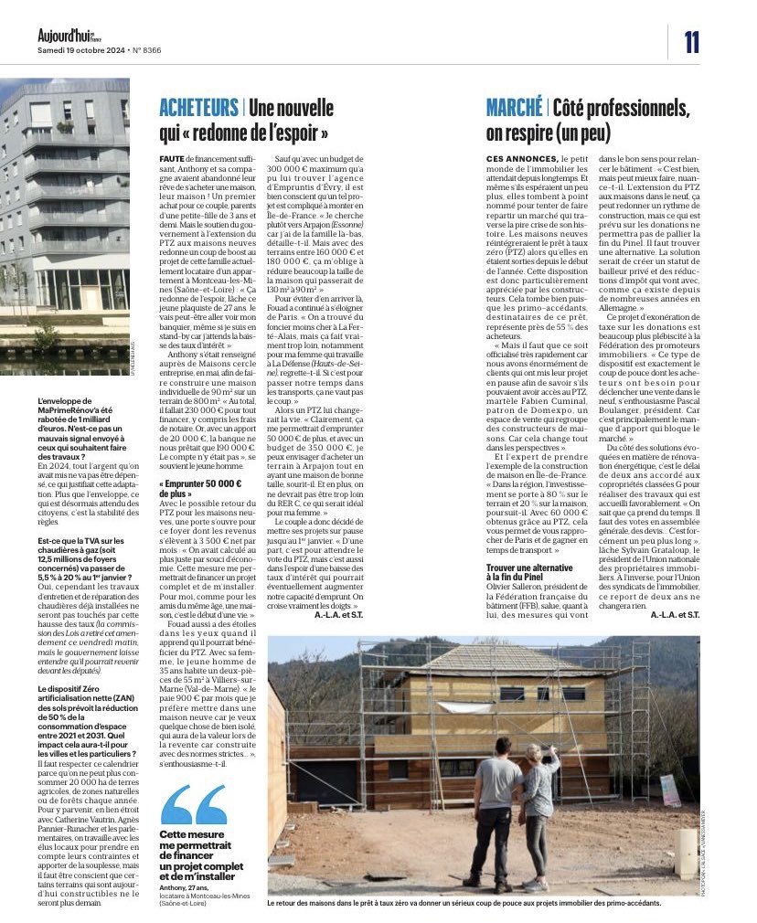 Olivier Salleron (@osalleron) on Twitter photo PTZ : Parole de Ministre & réaction <a href="/FFBatiment/">FFB</a>. La parole de Me la Ministre du #Logement ne peut être bafouée et ´amendée’ par le parlement. L’incompréhension de toute la filière construction-immobilier conduirait à une exaspération de sa colère en pleine crise ! #LePoidsDesMots PTZ : Parole de Ministre & réaction <a href="/FFBatiment/">FFB</a>. La parole de Me la Ministre du #Logement ne peut être bafouée et ´amendée’ par le parlement. L’incompréhension de toute la filière construction-immobilier conduirait à une exaspération de sa colère en pleine crise ! #LePoidsDesMots