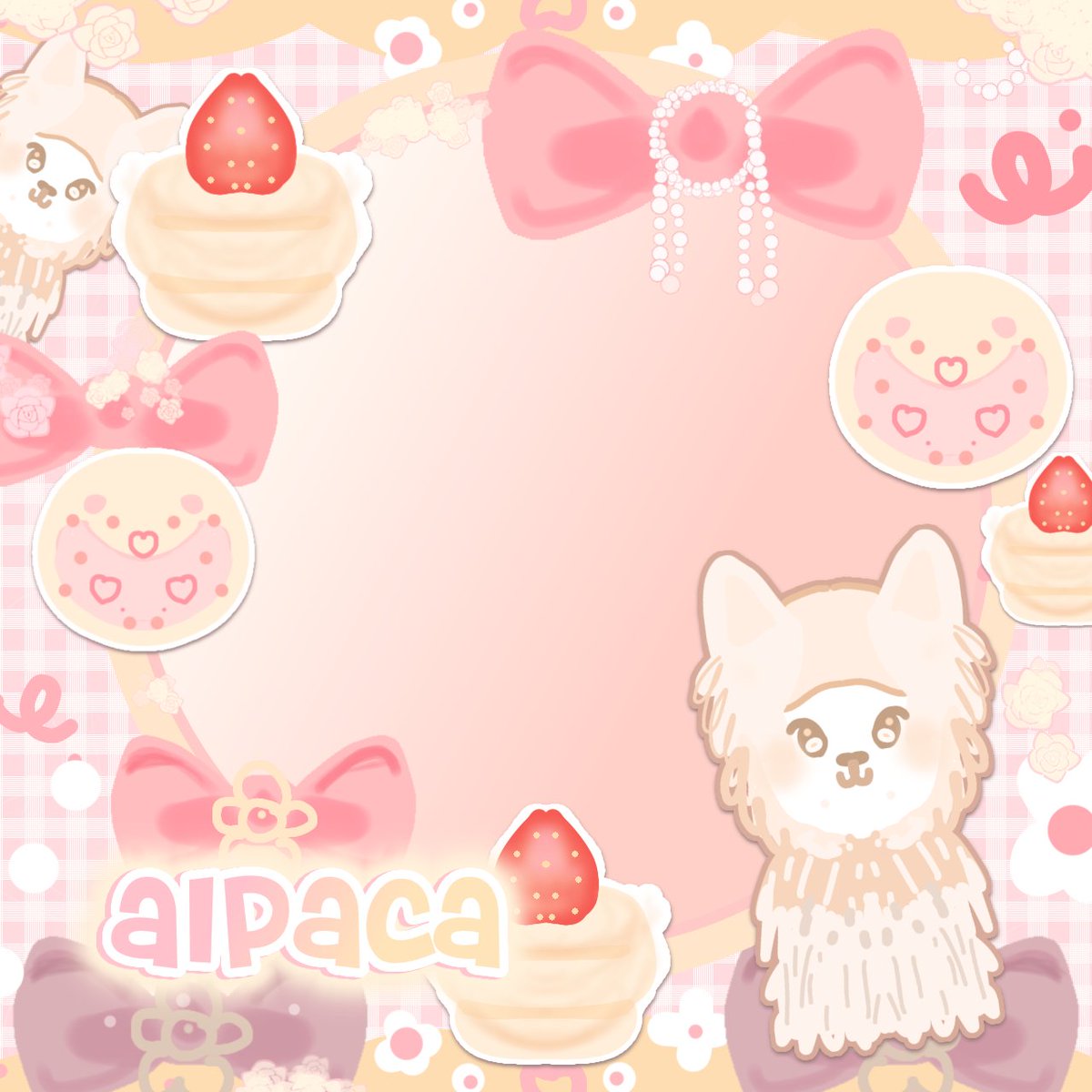 yeseomood's tweet photo. ♡ alpaca  ♡ sweetheart ♡

🍥🍧🧁
🧁 65 b.
Free  gif  effect flip 
Smooth  ♡ 

#ร้านฟอร์บอท  #พื้นที่โปร #พินวาด #พินสำเร็จ ♡♡♡♡♡ https://t.co/DJjAl57SCo