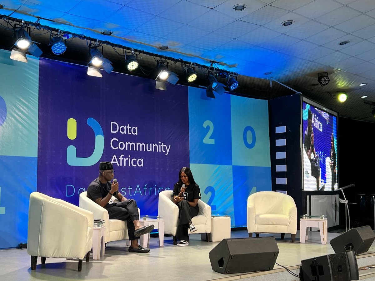 DataFestAfrica's tweet photo. LIVE NOW!!!

Fireside Chat - History and Future of Data and AI with @KazTewogbade - CEO Bluechip Technologies Ltd.

Stream live on Instagram - https://t.co/9KAg5w4ej9 https://t.co/AAOXGSsoPl