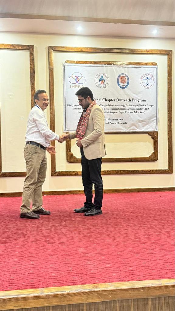 dahal_romi's tweet photo. IHPBA outreach Nepal Farwest Dhangadi- a great academic meet @IHPBA @Sujanduck18 @avisupe @PaleswanL @RameshSinghBh12 @GISxNirajan https://t.co/RzzL1MSRST