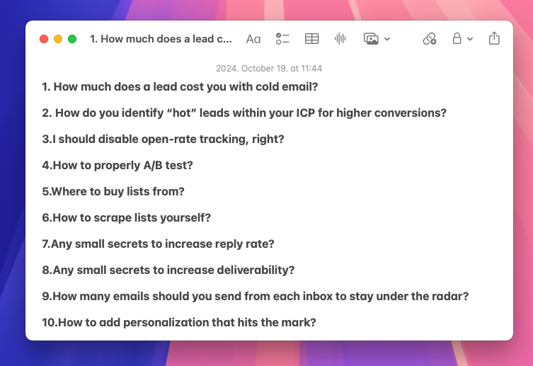 AronTomorrowLab's tweet image. Something crazy happened: after 6 months of learning, testing &amp;amp; running cold email campaigns full-time I started posting about it on X, LinkedIn, YT &amp;amp; Reddit

The amount of inbound I get asking questions / for help is insane

In pursuit of karma points, I try to give helpful…