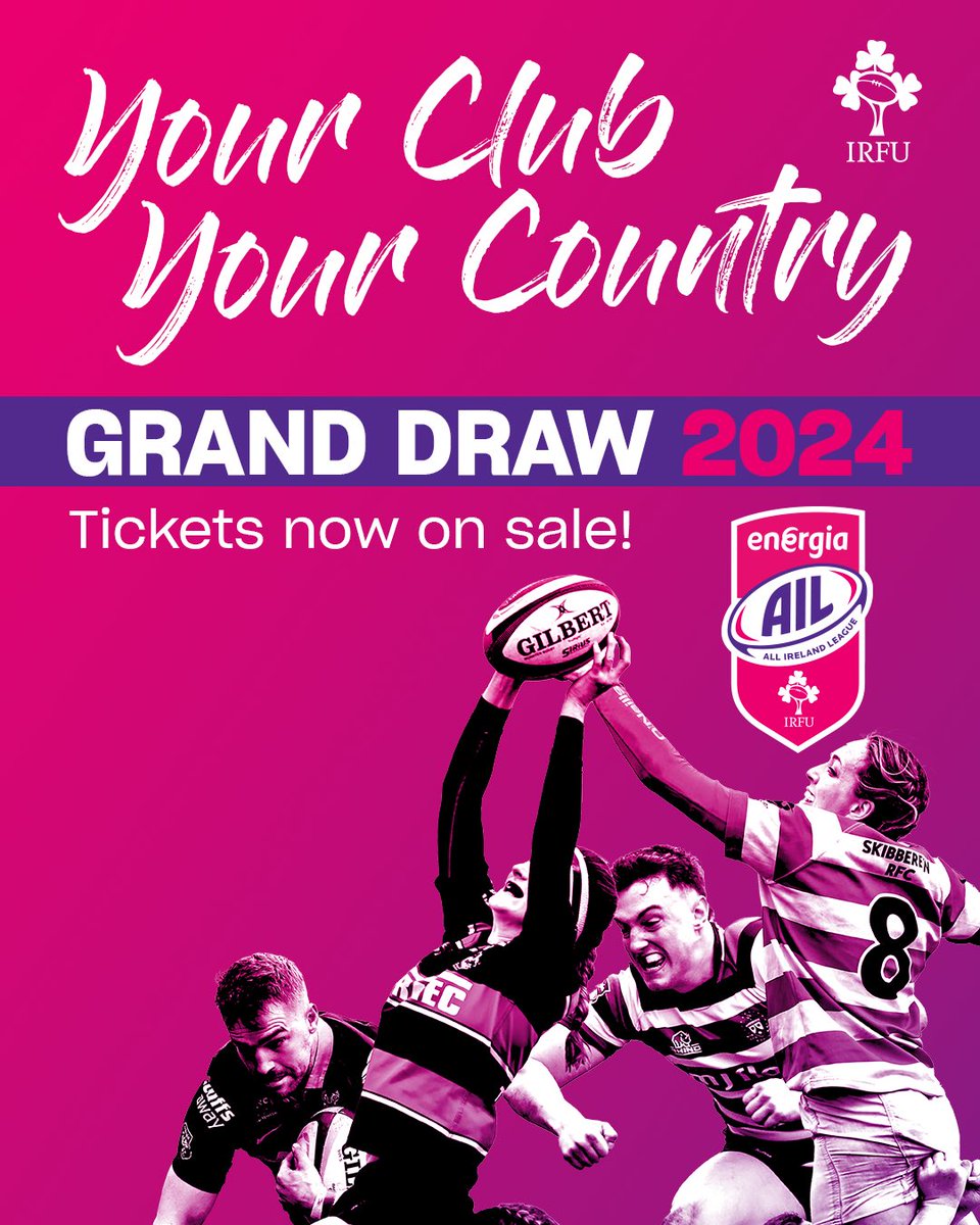 StSenansRugby's tweet photo. YOUR CLUB YOUR COUNTRY 2024.
ALL monies raised by buying tickets via ClubZap will go directly to the club. Amazing prizes to be won.
Buy 2 tickets or more for YCYC &amp; automatically be entered into a draw to win a pair of tickets to Ire v Fiji-23rd November 2024 (KO 3.10pm). https://t.co/Pz6HnrSMSL