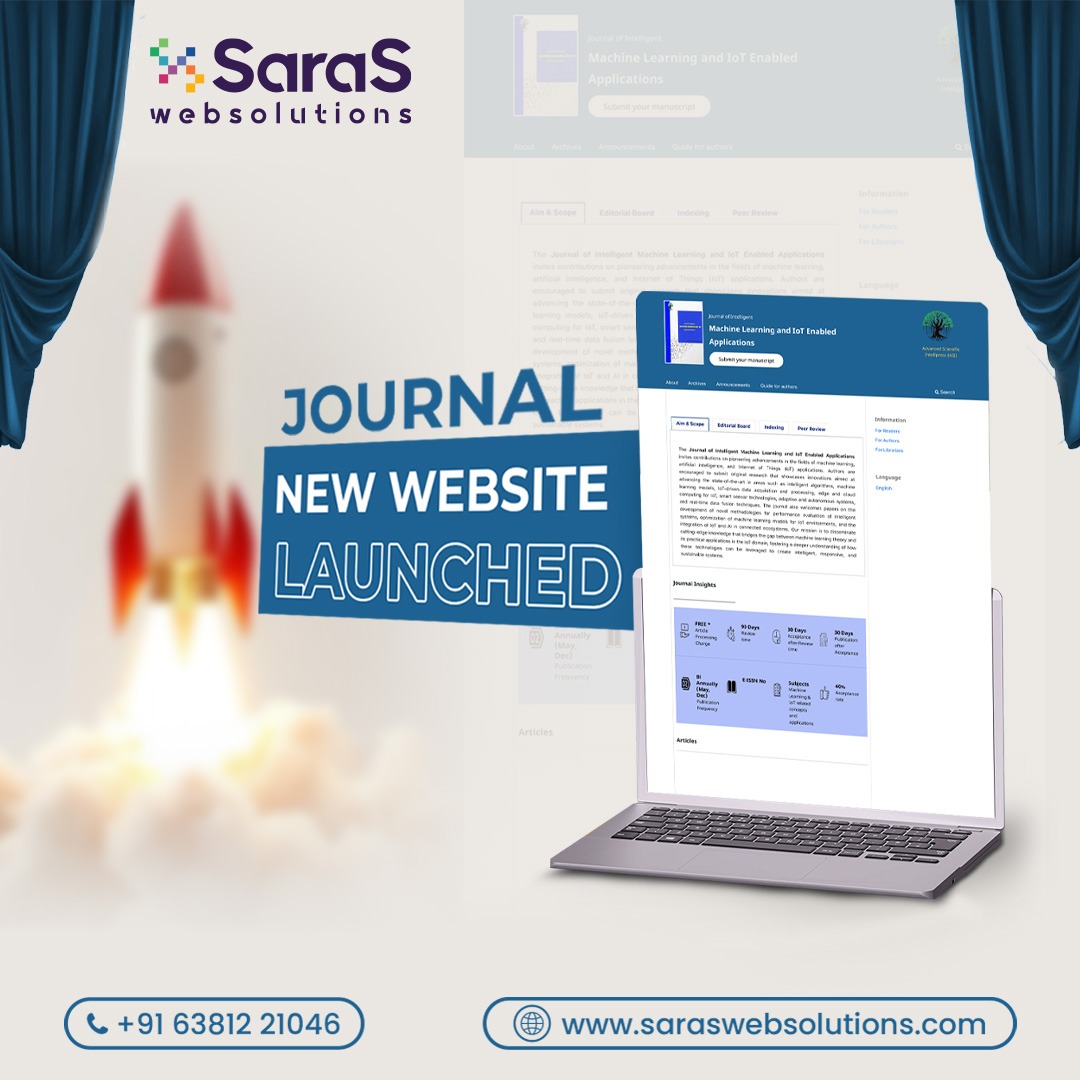 saras_web's tweet image. 🚀 New #WebsiteLaunched! 🚀  We&apos;re excited to announce the successful launch of our latest project: an #OJS (Open Journal Systems) website! 🎉 The platform is designed to streamline journal management, enhance user engagement, and make scholarly publishing more efficient.