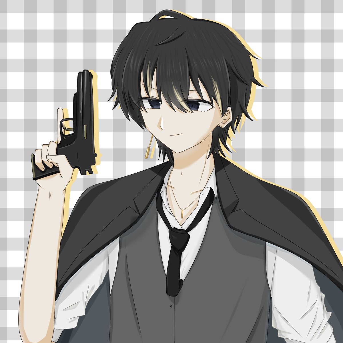 chitoa_3's tweet photo. 怪しい男
#イラスト #創作 #オリジナルキャラクター https://t.co/c2qmtqSb6i