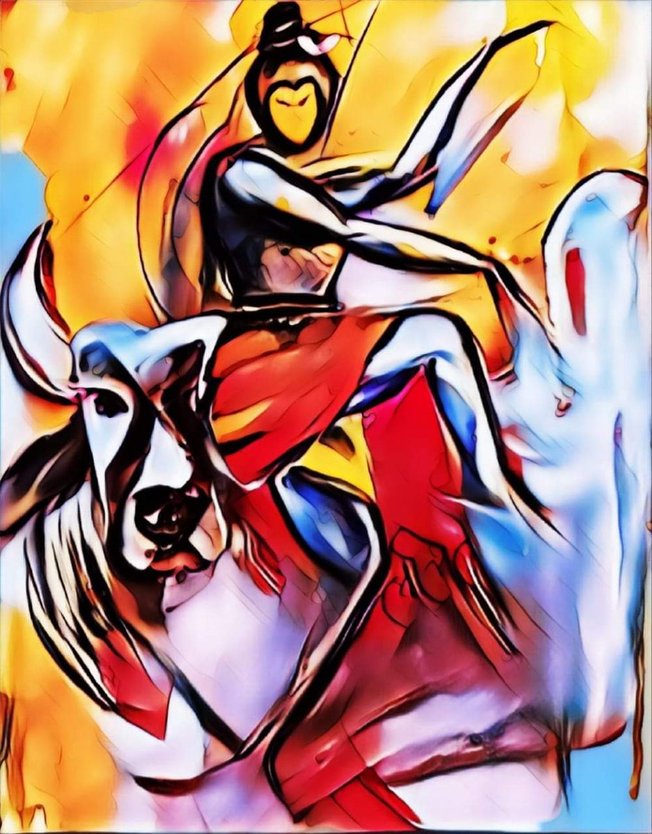 LMSfineart's tweet photo. https://t.co/ie8y0PuGUFनटराज #artwork #contemporaryart #artgallery #artist #art #artcurator #coloursofindia #hinduism #shiva #artoftheday ##tandav https://t.co/yuX0mESYdg